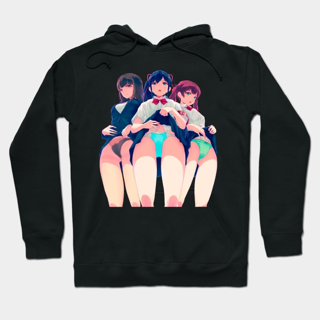 Pantsu Shot Hoodie by Venandeu